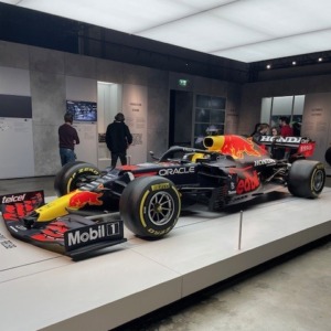 Formula 1 exhibition racing cars Red Bull